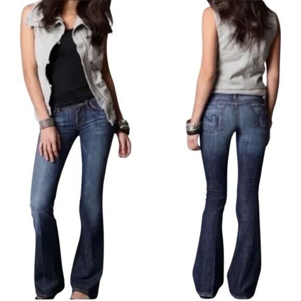 Citizens Of Humanity Blue Flare Jeans